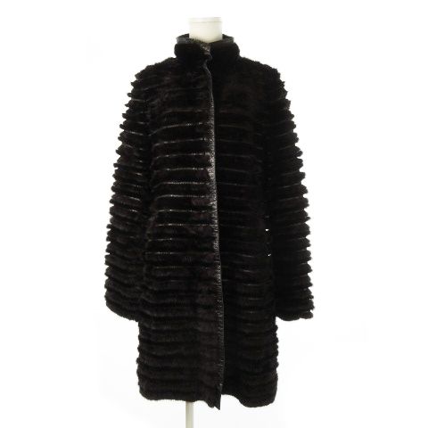 アルティマ GF altima ファーコート ミンクファー 毛皮 ラムレザー 革