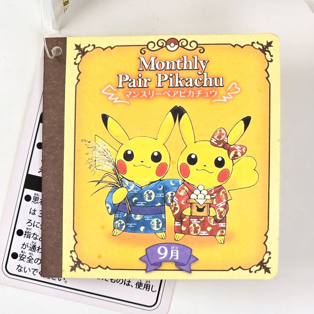 ポケモンセンター ぬいぐるみ マンスリーペアピカチュウ 2016 9月