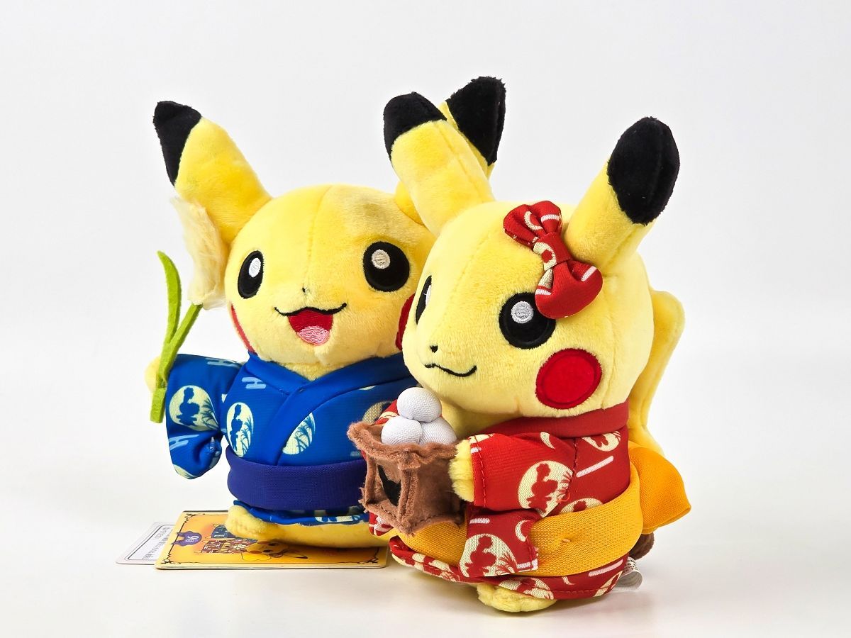 ポケモンセンター ぬいぐるみ マンスリーペアピカチュウ 2016 9月
