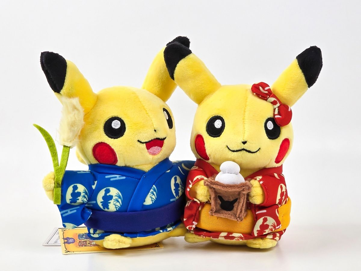 ポケモンセンター ぬいぐるみ マンスリーペアピカチュウ 2016 9月