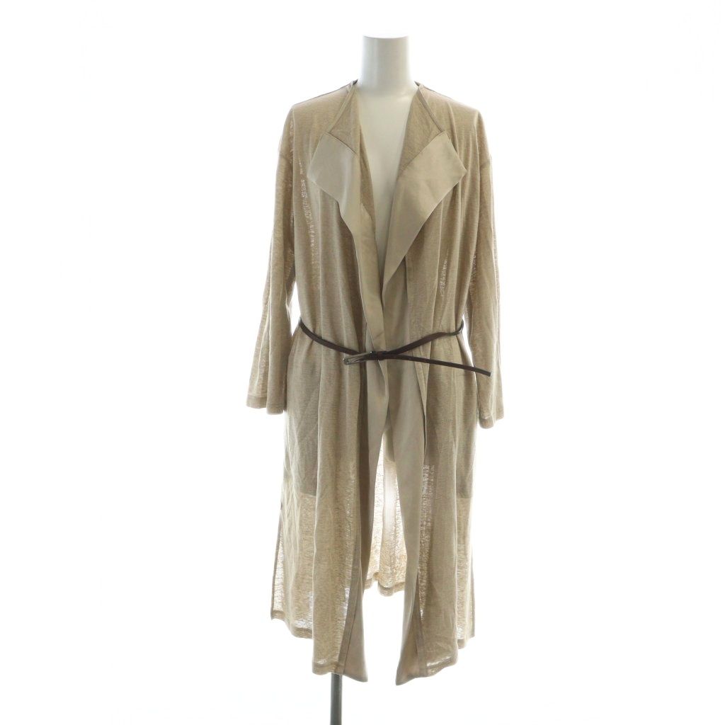 モラビト MORABITO 近年モデル カーディガン ロング ベルト付き 長袖