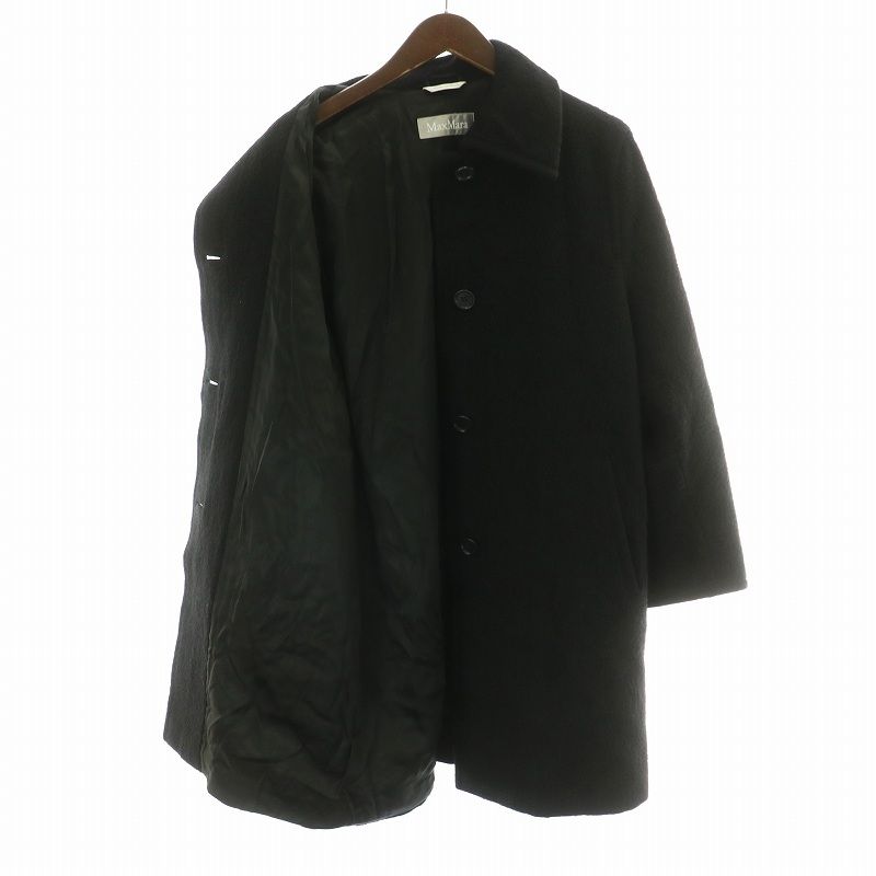 マックスマーラ MAX MARA ステンカラーコート アルパカ ウール混 38 S