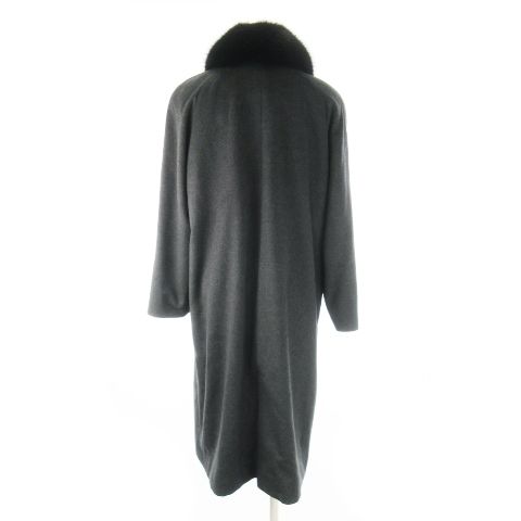 ベルタボーノ BELTA BUONO ステンカラーコート カシミア フォックス