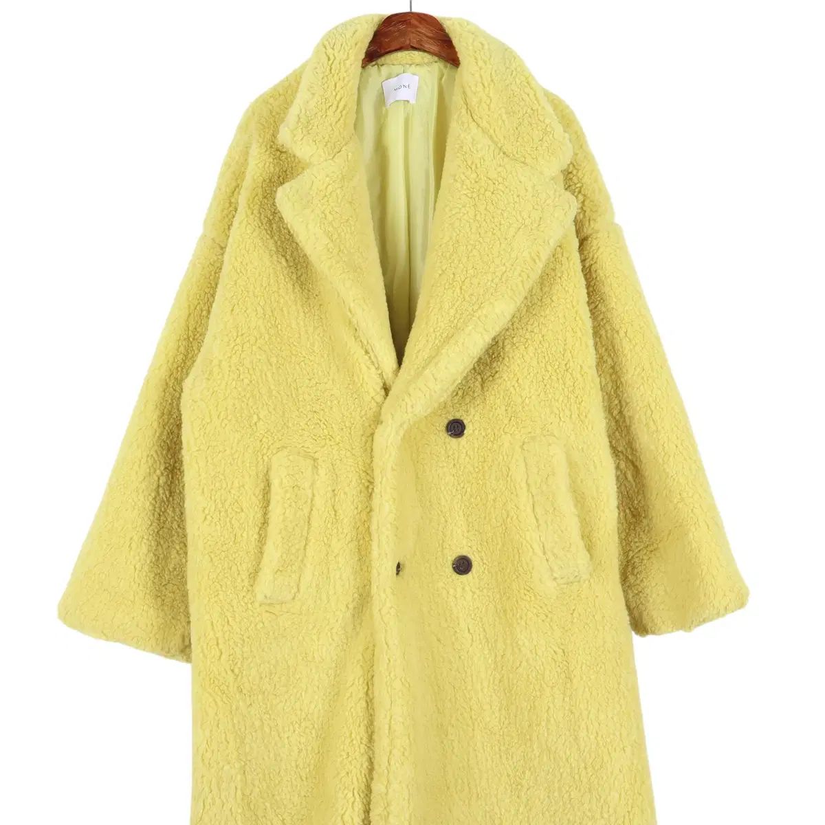 MONE シェルパ ロング コート F