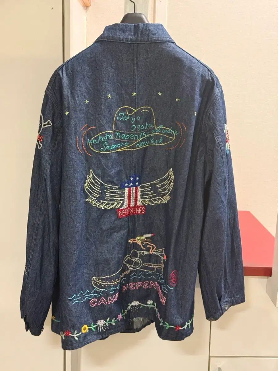 ネペンテス x オタカラ NYC デニム カバーオール ワークジャケット