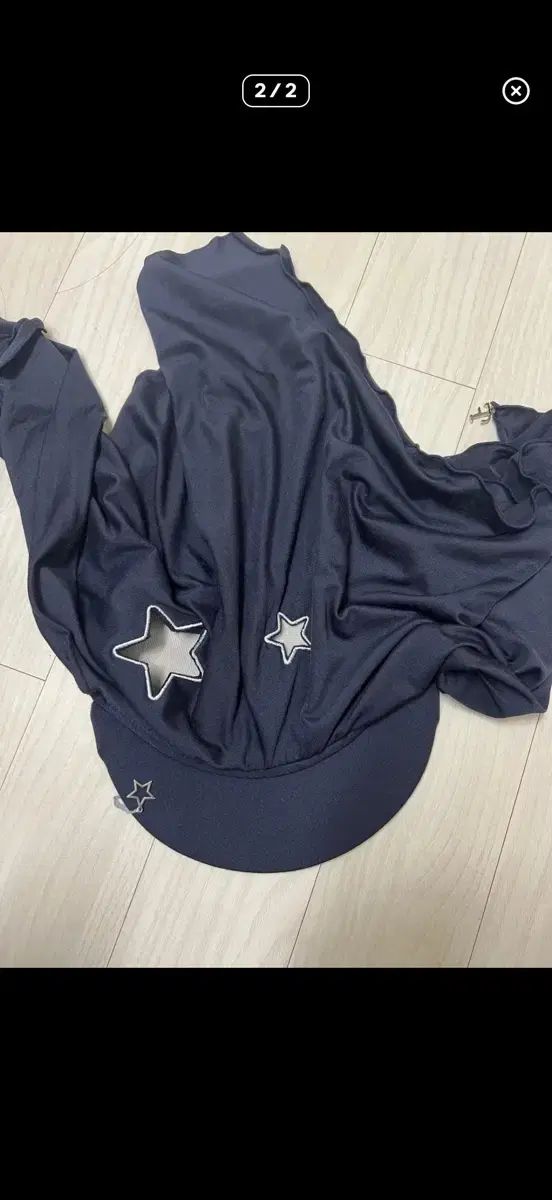 ショップフェアリー バンダナキャップ ネイビー