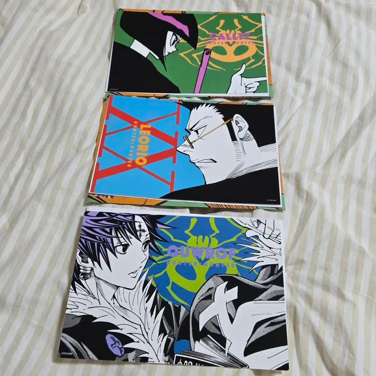 JUMP SHOP HUNTER×HUNTER アートカード コレクション / 헌헌 はがき