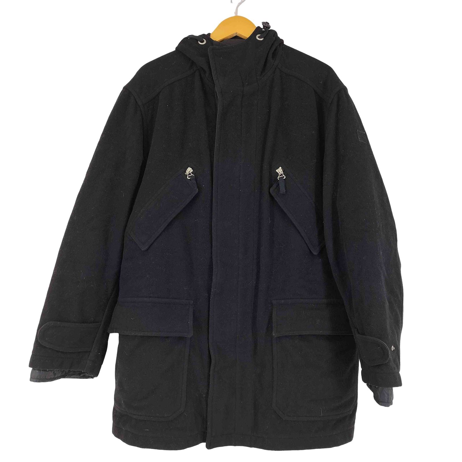アルマーニジーンズ ARMANI JEANS 90S wool field parka メンズ 48