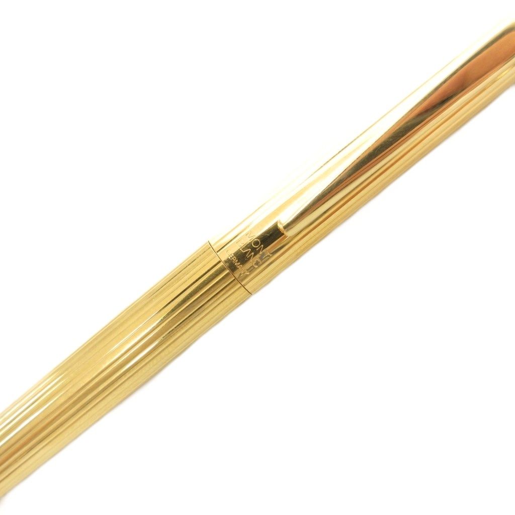 モンブラン MONT BLANC ノブレス 万年筆 ストライプ ペン先585 14K