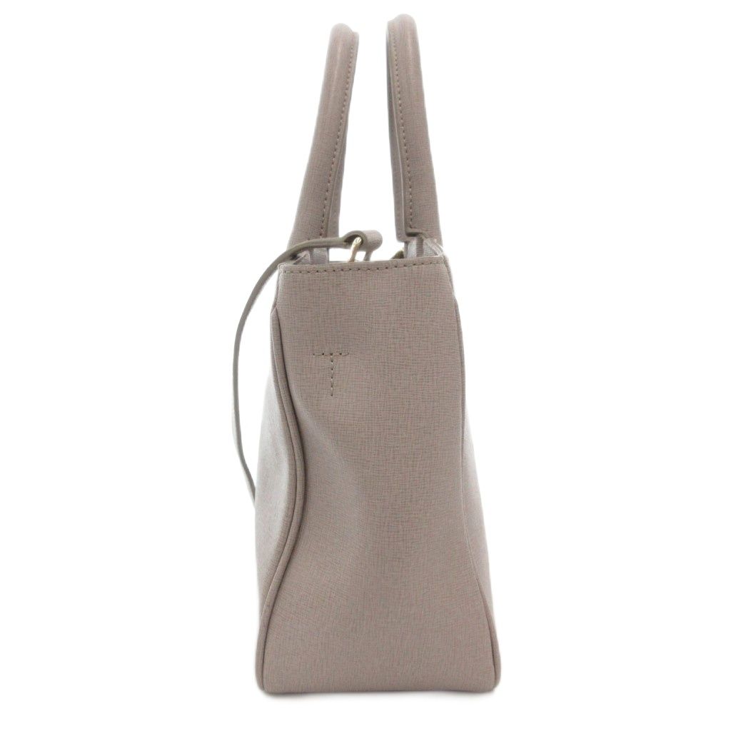 フルラ FURLA 美品 ハンドバッグ ショルダー 2way レザー 革 ロゴ