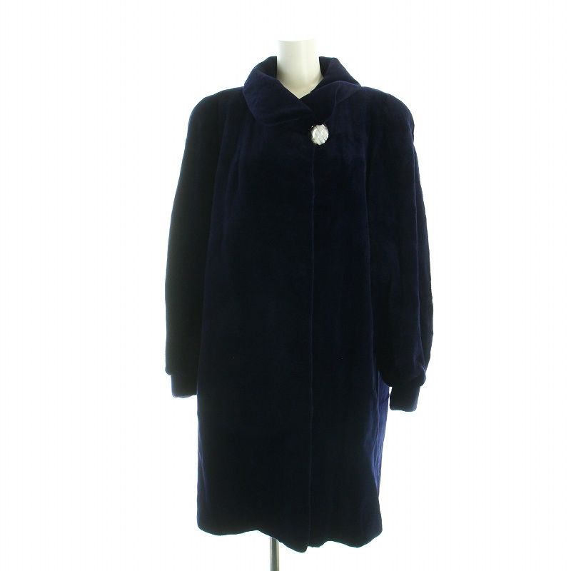 ミンクジェム Minkgem 毛皮コート 染毛 逆毛 シェアードミンクファー