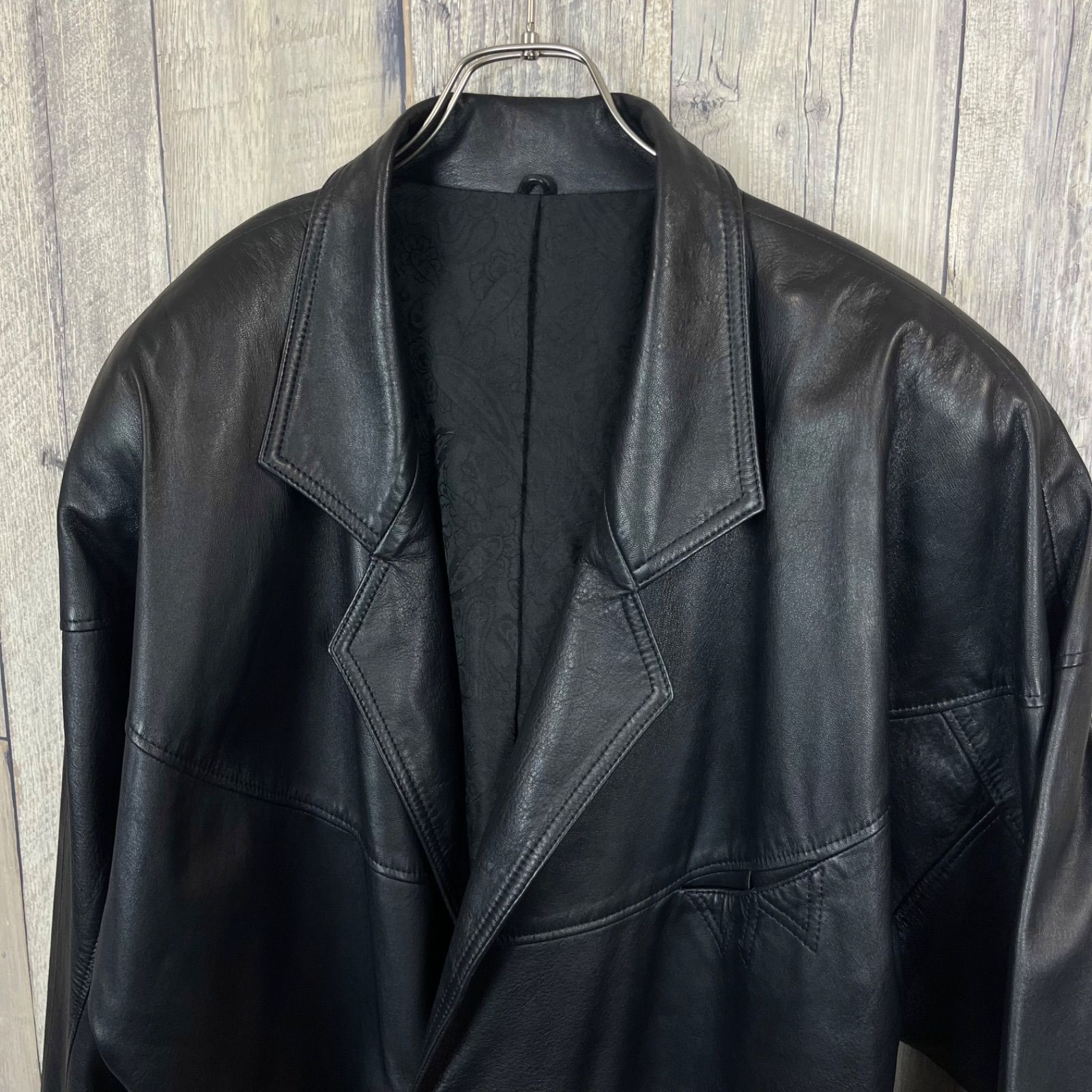 OLD unknown 90s ヴィンテージ OVIS ARIES ユニセックス 革皮 レザー