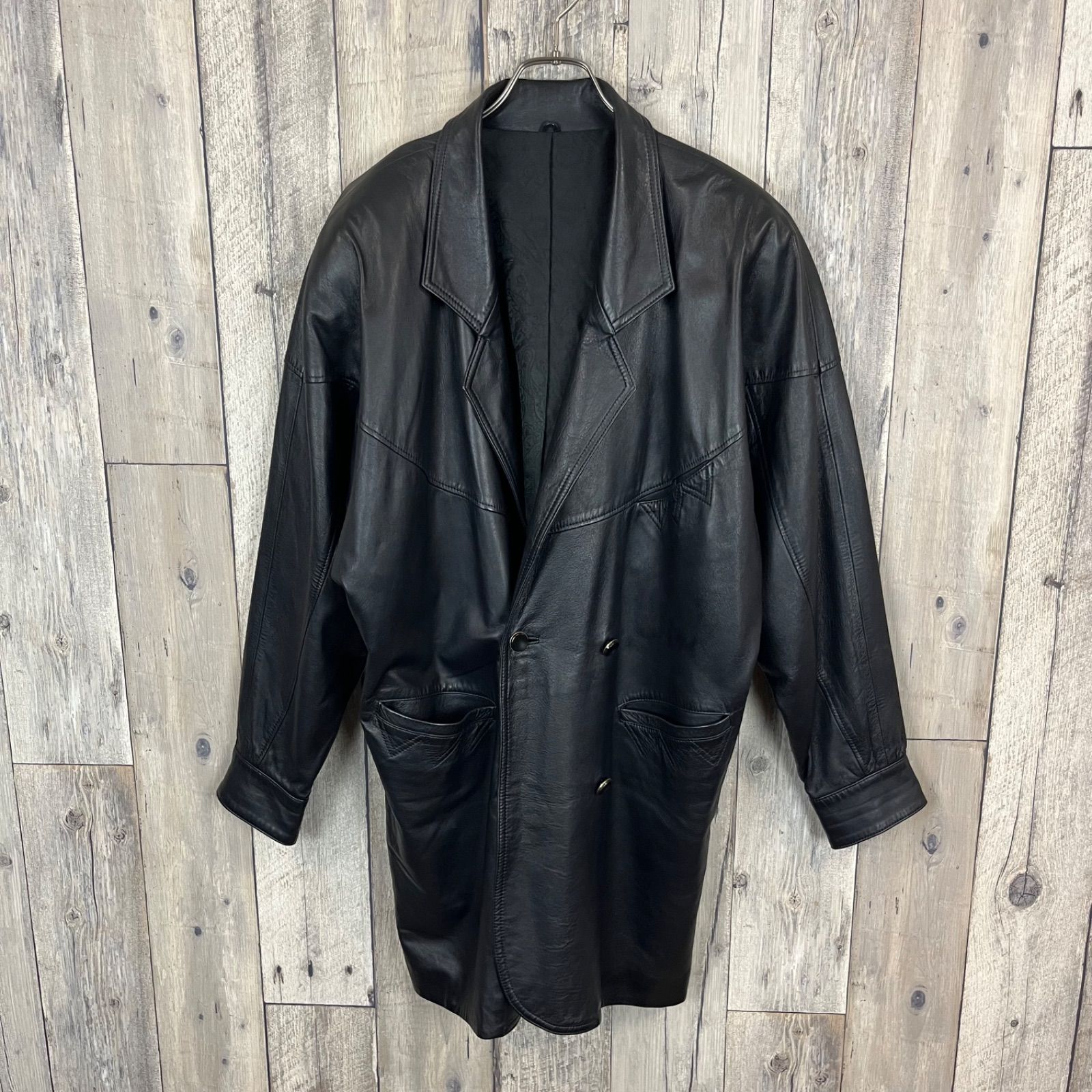 OLD unknown 90s ヴィンテージ OVIS ARIES ユニセックス 革皮 レザー