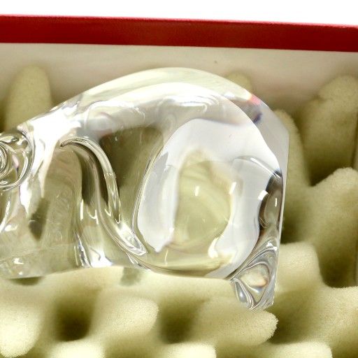 バカラ Baccarat 置物 インテリア フィギュア クリスタル 干支 ねずみ