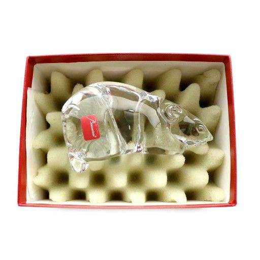 バカラ Baccarat 置物 インテリア フィギュア クリスタル 干支 ねずみ