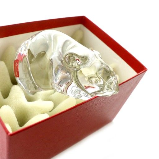 バカラ Baccarat 置物 インテリア フィギュア クリスタル 干支 ねずみ