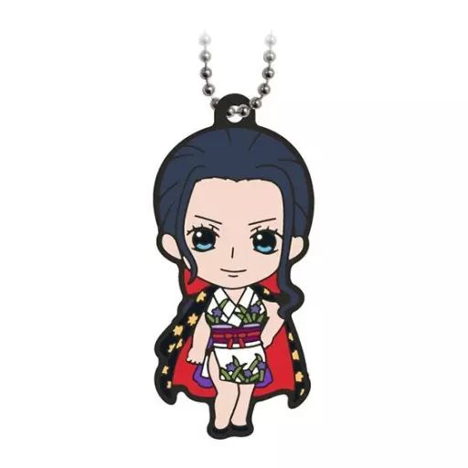 中古】キーホルダー ニコ・ロビン 「ワンピース カプセルラバー