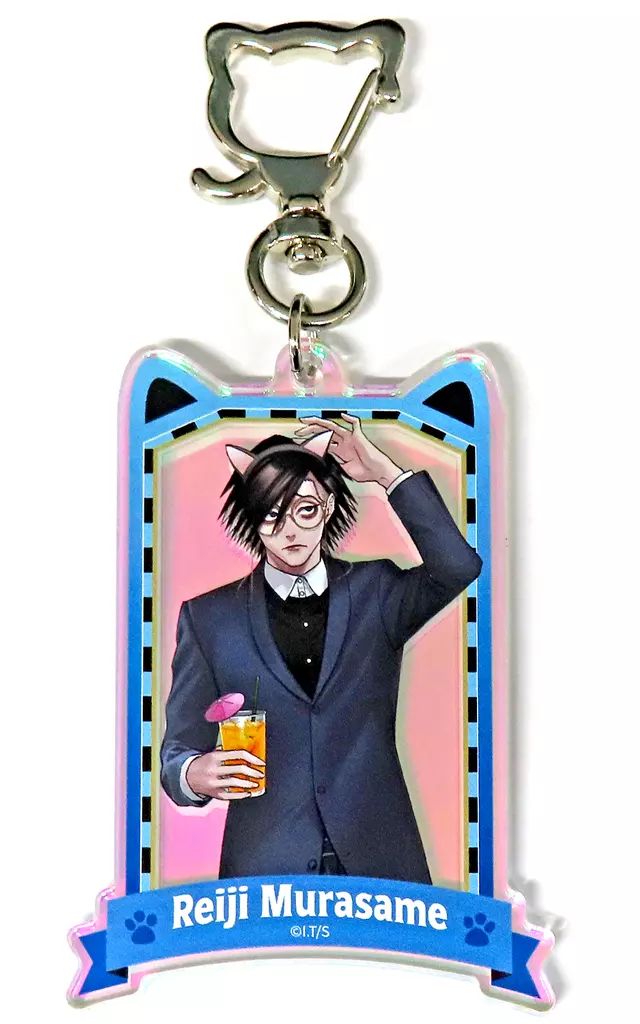 ジャンケットバンク ごろりんマスコット 村雨礼二　アクリルキーホルダー 中古】雑貨 村雨礼二 アクリルキーホルダー 「ジャンケットバンク in