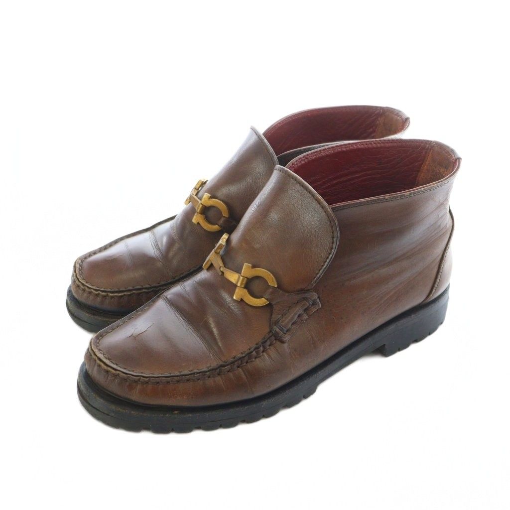 サルヴァトーレフェラガモ Salvatore Ferragamo ローファー モカシン