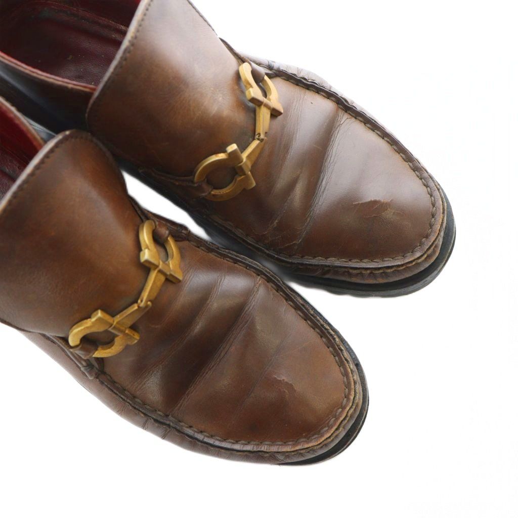 サルヴァトーレフェラガモ Salvatore Ferragamo ローファー モカシン