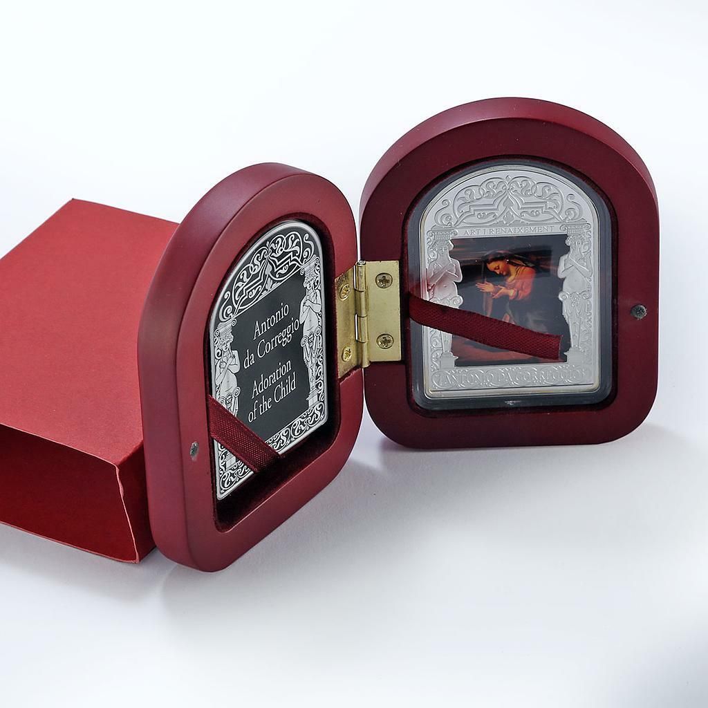 アンドラ 15 ダイナー アントニオ ダ コレッジョ 幼子の礼拝 銀貨 2013