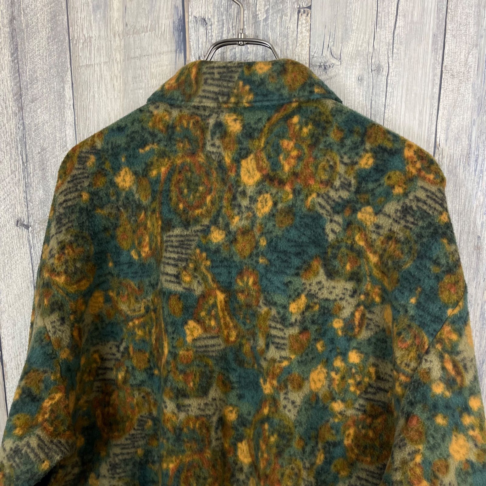 SUPREME シュプリーム 21AW PAISLEY FLEECE SHIRT ペイズリー アート柄