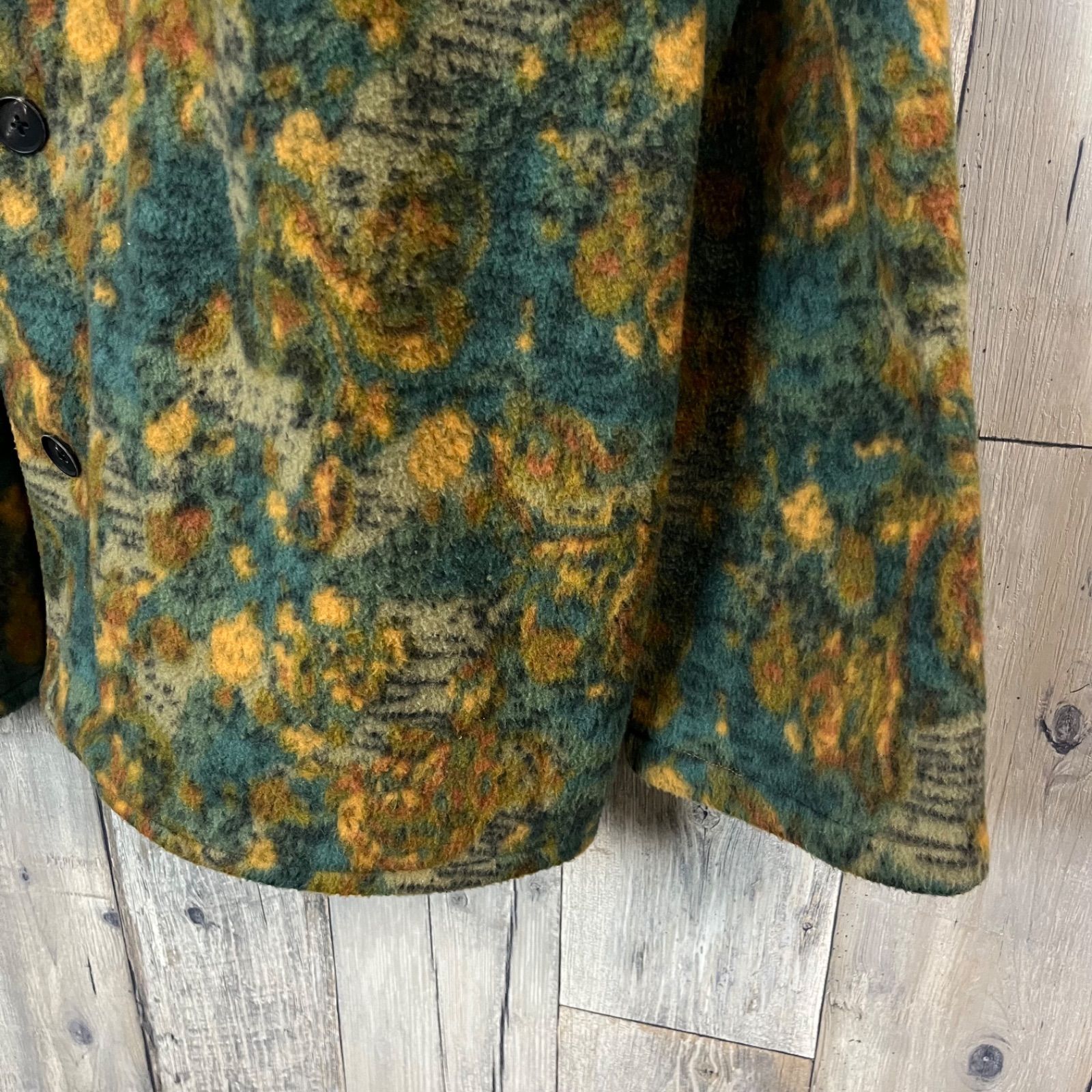 SUPREME シュプリーム 21AW PAISLEY FLEECE SHIRT ペイズリー アート柄
