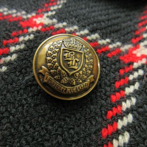 バーバリーブルーレーベル BURBERRY BLUE LABEL トレンチコート 切替