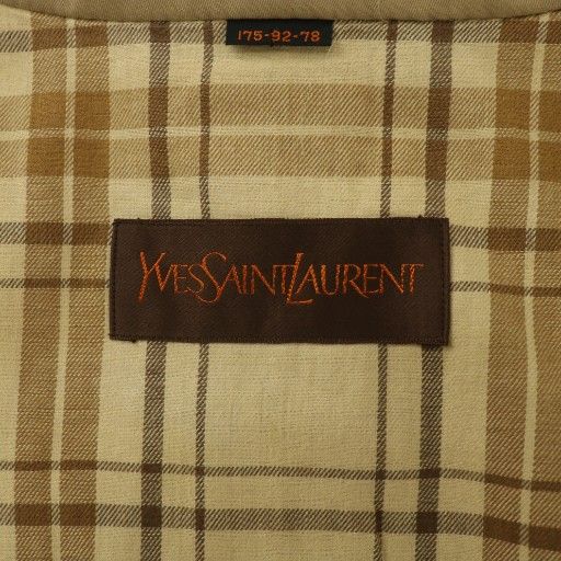 イヴサンローラン YVES SAINT LAURENT ヴィンテージ トレンチコート