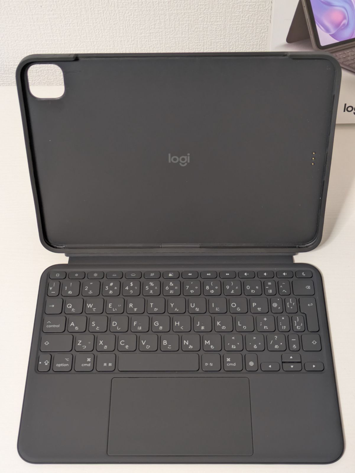 logicool Combo Touch iPad Pro M 5 4用 i グラファイト