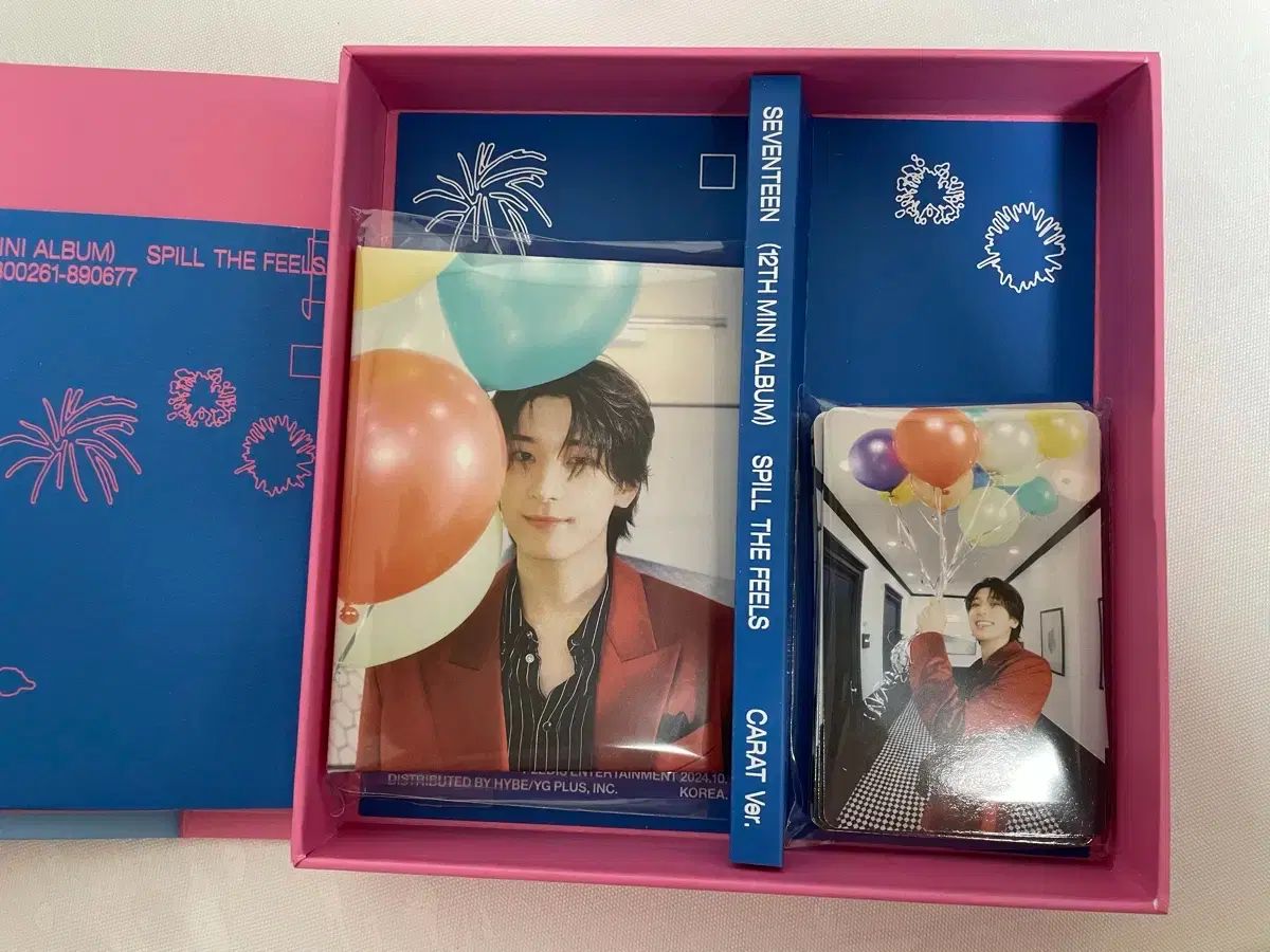 Spill the feels CARAT盤 カラット盤 ウォンウー版 トレカ/バインダー 出品