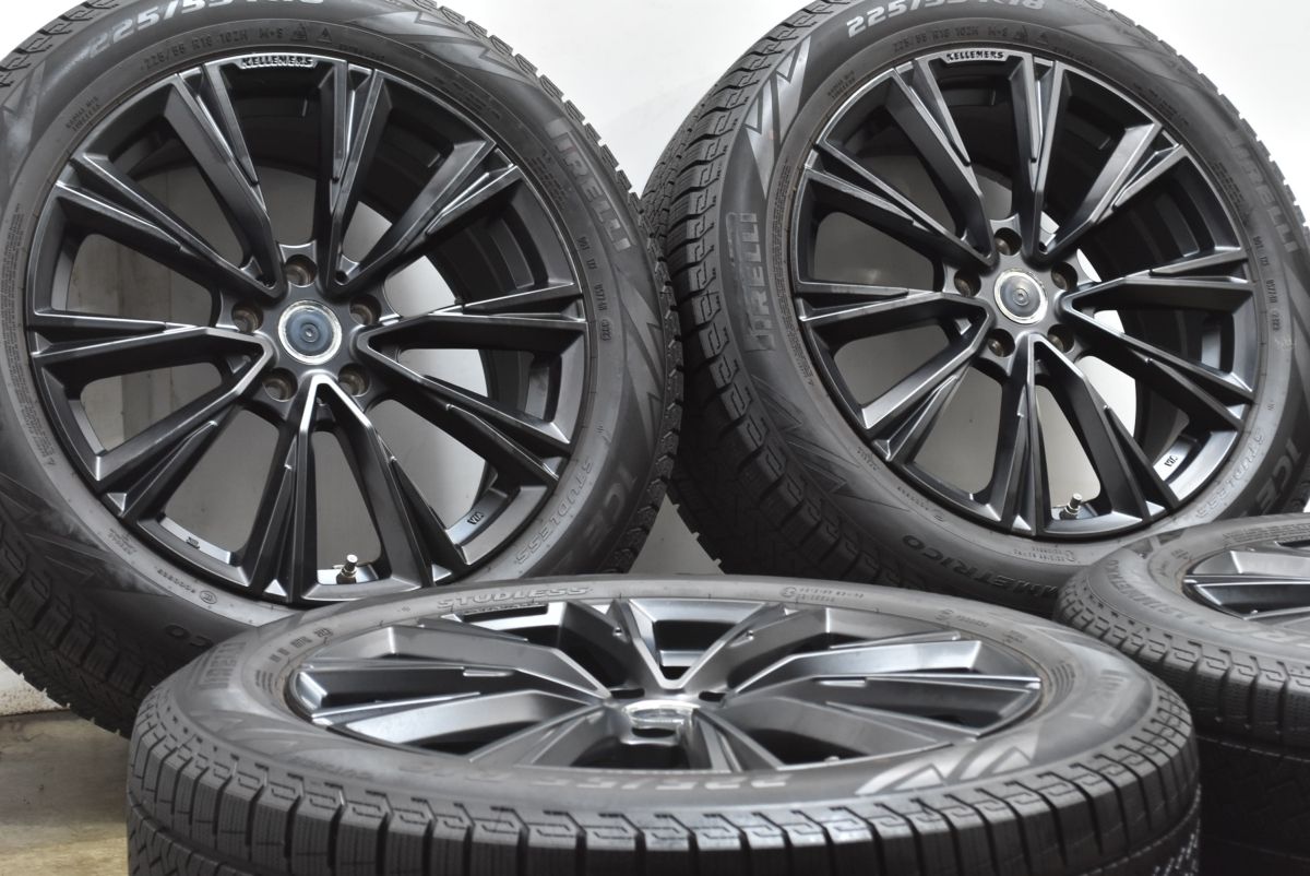 バリ溝 18 in 7 5 J 51 PCD 112 ピレリ アイスゼロ アシンメトリコ 225 55 R BMW U 11 X 1 12 2 ケレナーズ スタッドレス