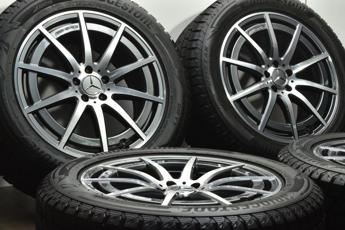 超バリ溝 ベンツ W 167 GLEクラス AMGライン 20 in 9 5 J 57 45 PCD 112 ブリヂストン ブリザック DM V 3 275 50 R スタッドレス