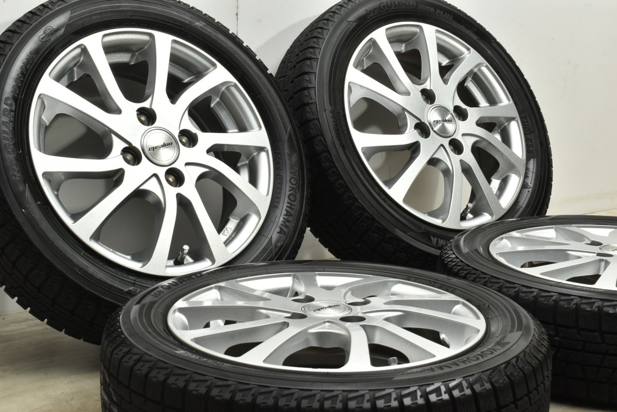 品 epsilon 14 in 4 5 J 45 PCD 100 ヨコハマ アイスガード iG 50 155 65 R ワゴンR スペーシア ムーヴ タント デイズ サクラ