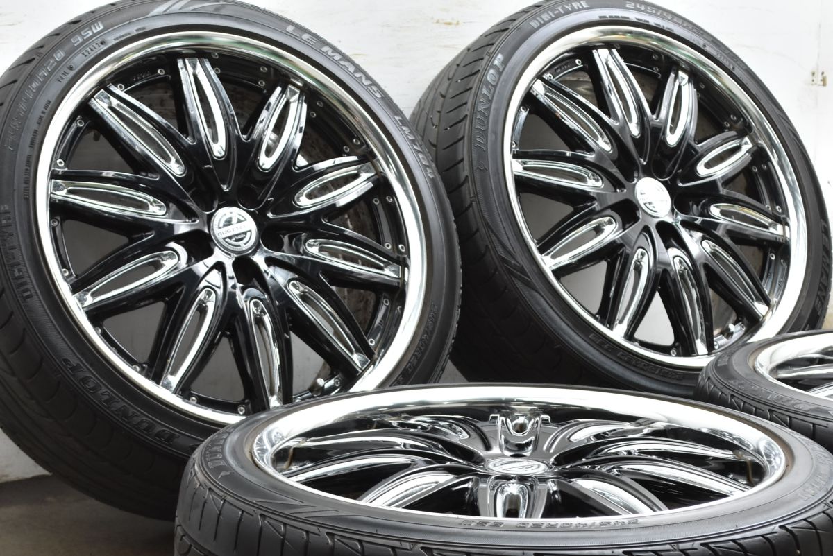 ドレスアップ用に ワーク ラスターレ 20 in 8 5 J 50 PCD 114 3 ルマン LM 704 245 40 R アルファード ヴェルファイア MAZDA 6