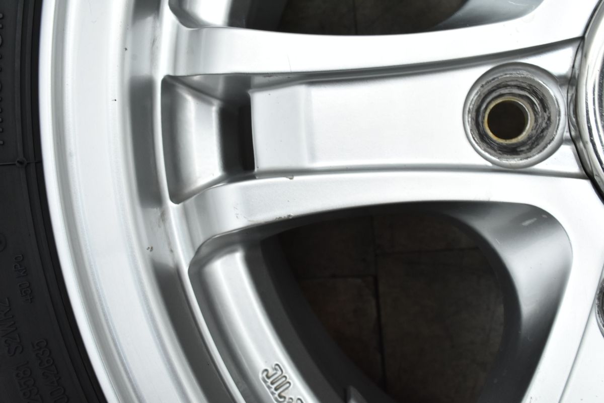  超バリ溝 アドベンチャー 15 in 6 J 33 PCD 139 7 ブリヂストン ブリザック VL 10 195 80 R LT キャラバン ハイエース レジアスエース 15インチ タイヤ ホイールセット