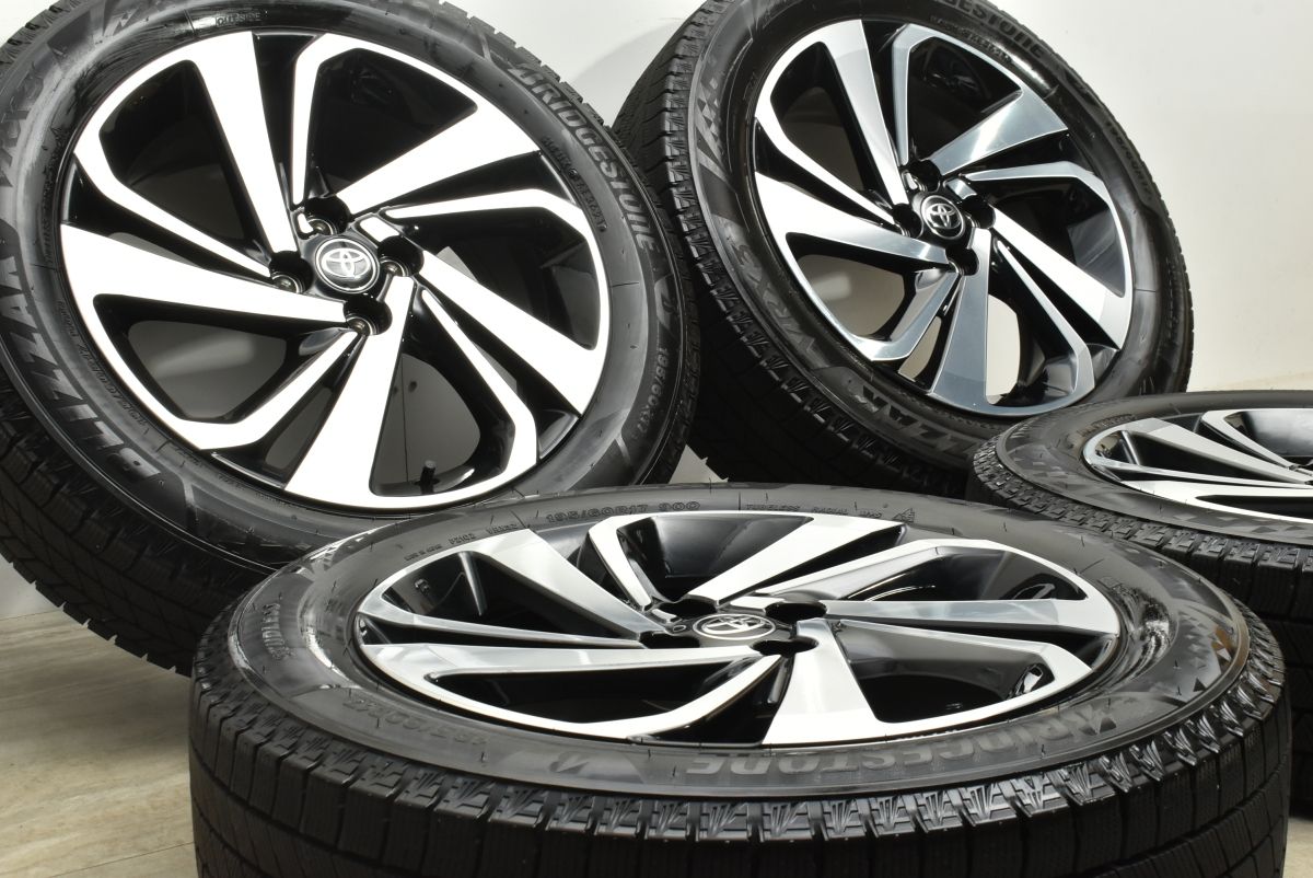 新車外し品 バリ溝VRX 3付 トヨタ ライズ Zグレード 17 in 6 J 40 PCD 100 ブリヂストン ブリザック VRX 3 195 60 R