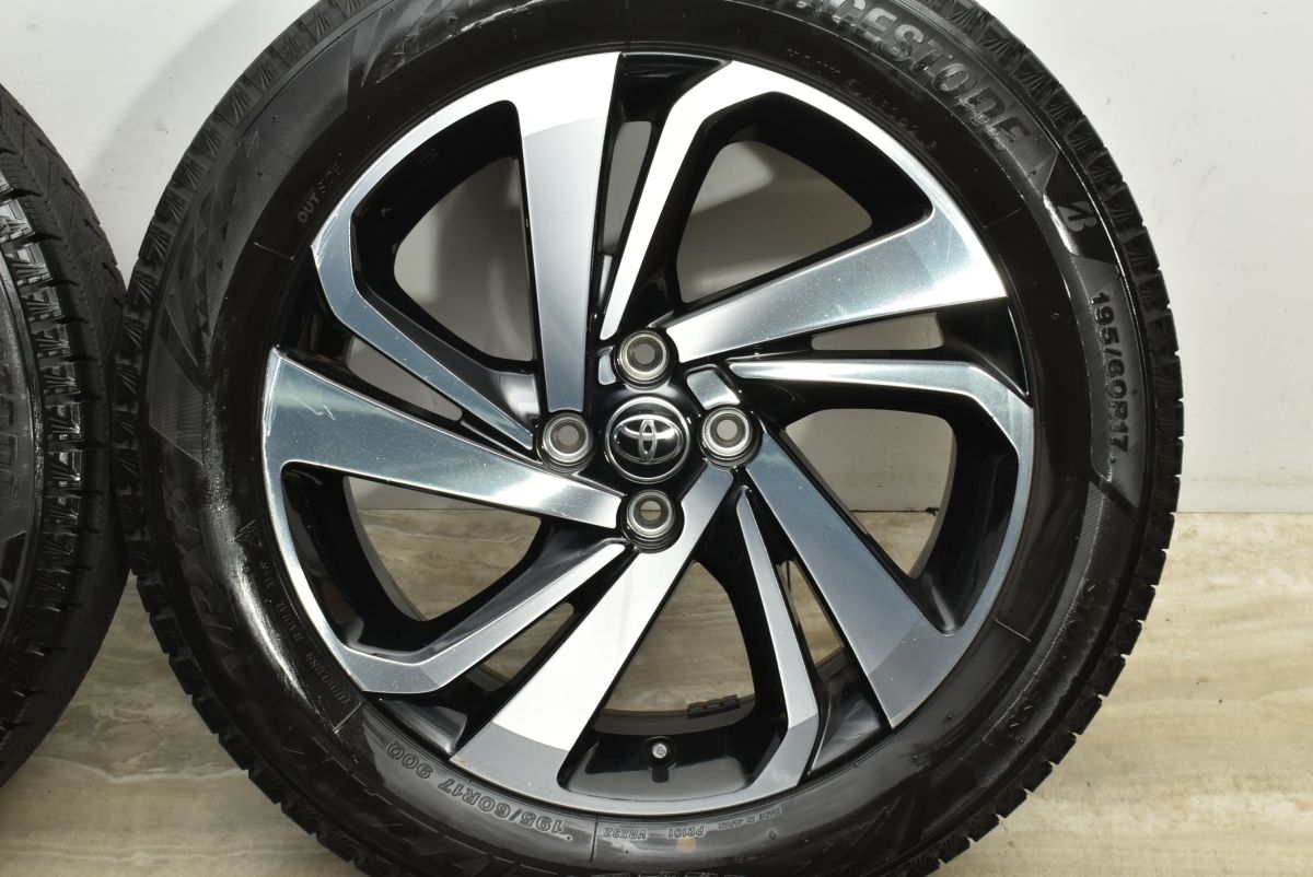 新車外し品 バリ溝VRX3付】トヨタ ライズ Zグレード 純正 17in 6J +40