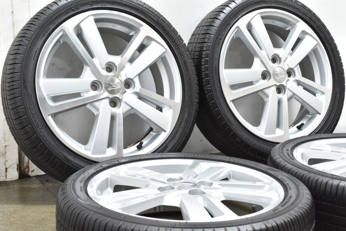 ノーマル戻しに ダイハツ LA 400 K コペン 16 in 4 5 J 45 PCD 100 グッドイヤー エフィシェントグリップ エコ EG 01 165 50 R 可