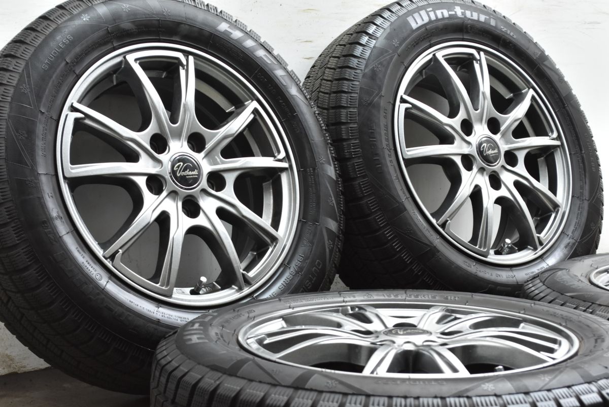 ノア ヴォクシー等に ヴェルサンディ 15 in 6 J 45 PCD 114 3 ハイフライ Win turi 216 195 65 R セレナ ステップワゴン アクセラ