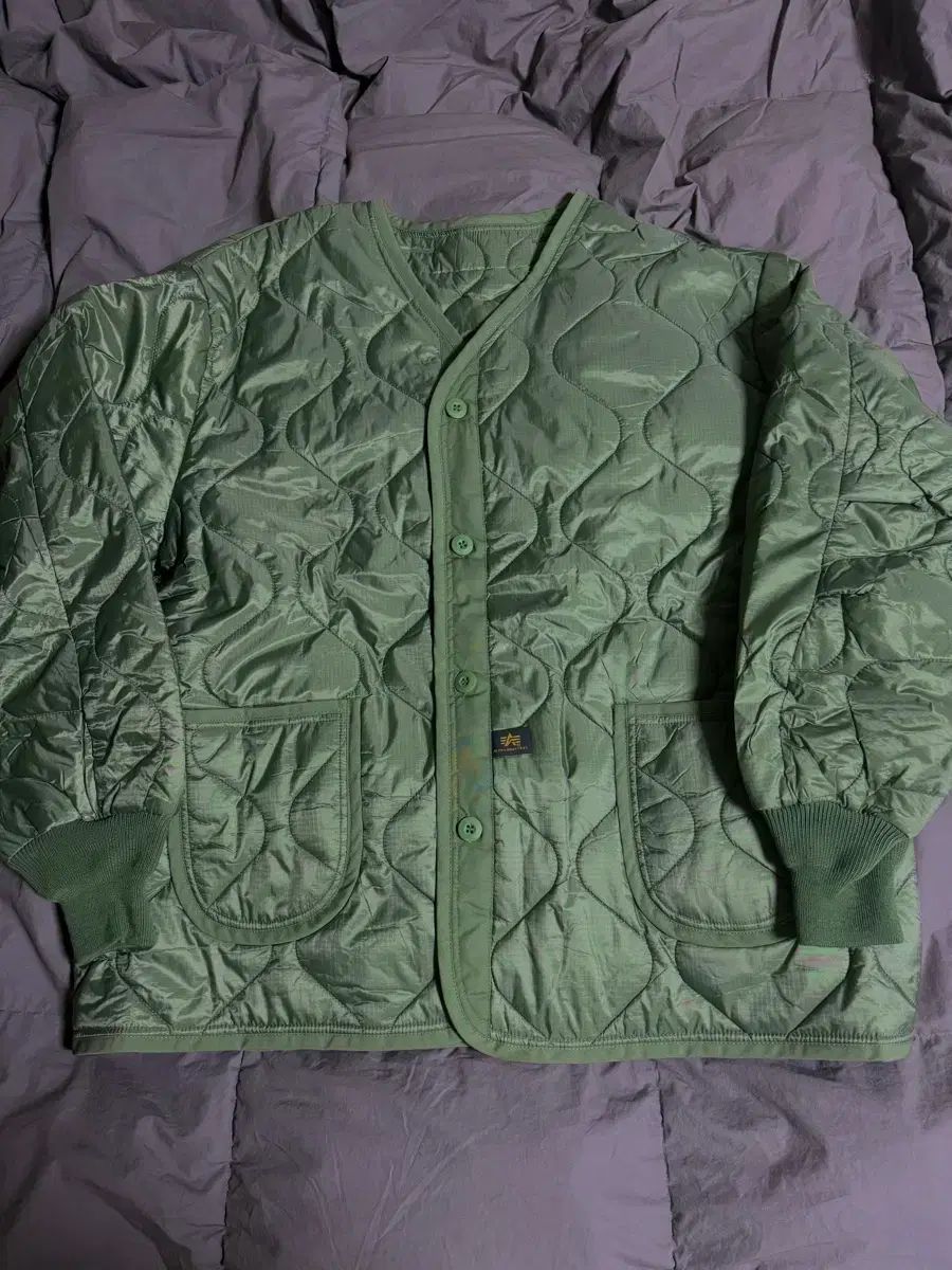 アルファインダストリーズ ライナージャケット XXL オリーブ