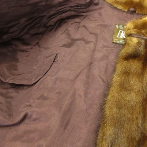 エンバ EMBA ファーマント ポンチョ ケープ ミンクファー 毛皮