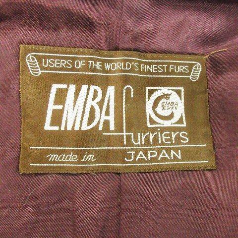 エンバ EMBA ファーマント ポンチョ ケープ ミンクファー 毛皮