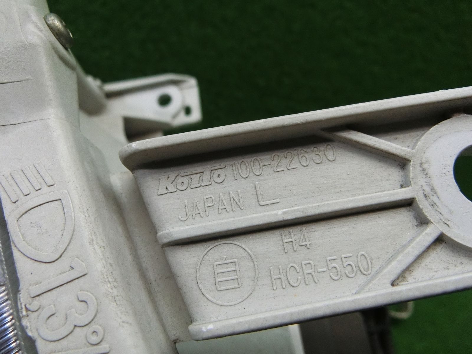 12304] コーティング済 ホンダ バモス HM1 ヘッドライト 左右セット