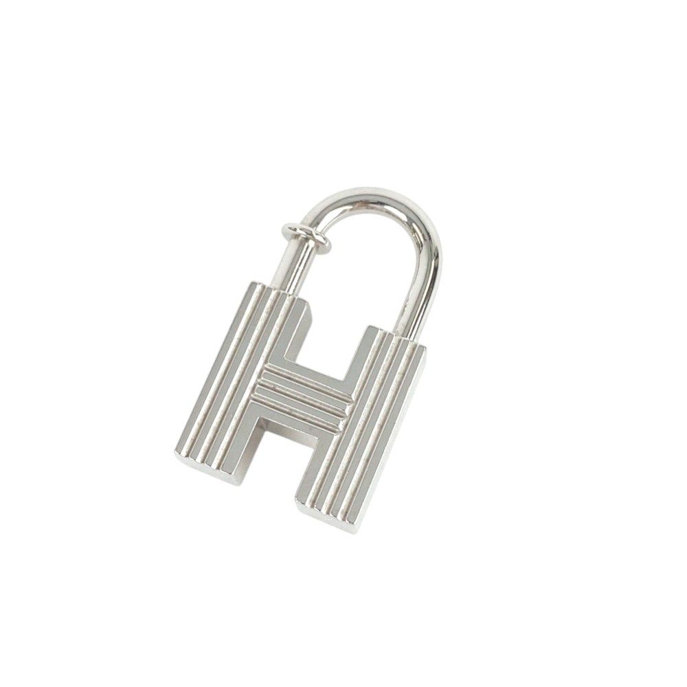 □美品□ エルメス カデナ Hロゴ SS シルバー 2000 箱 【391729】1