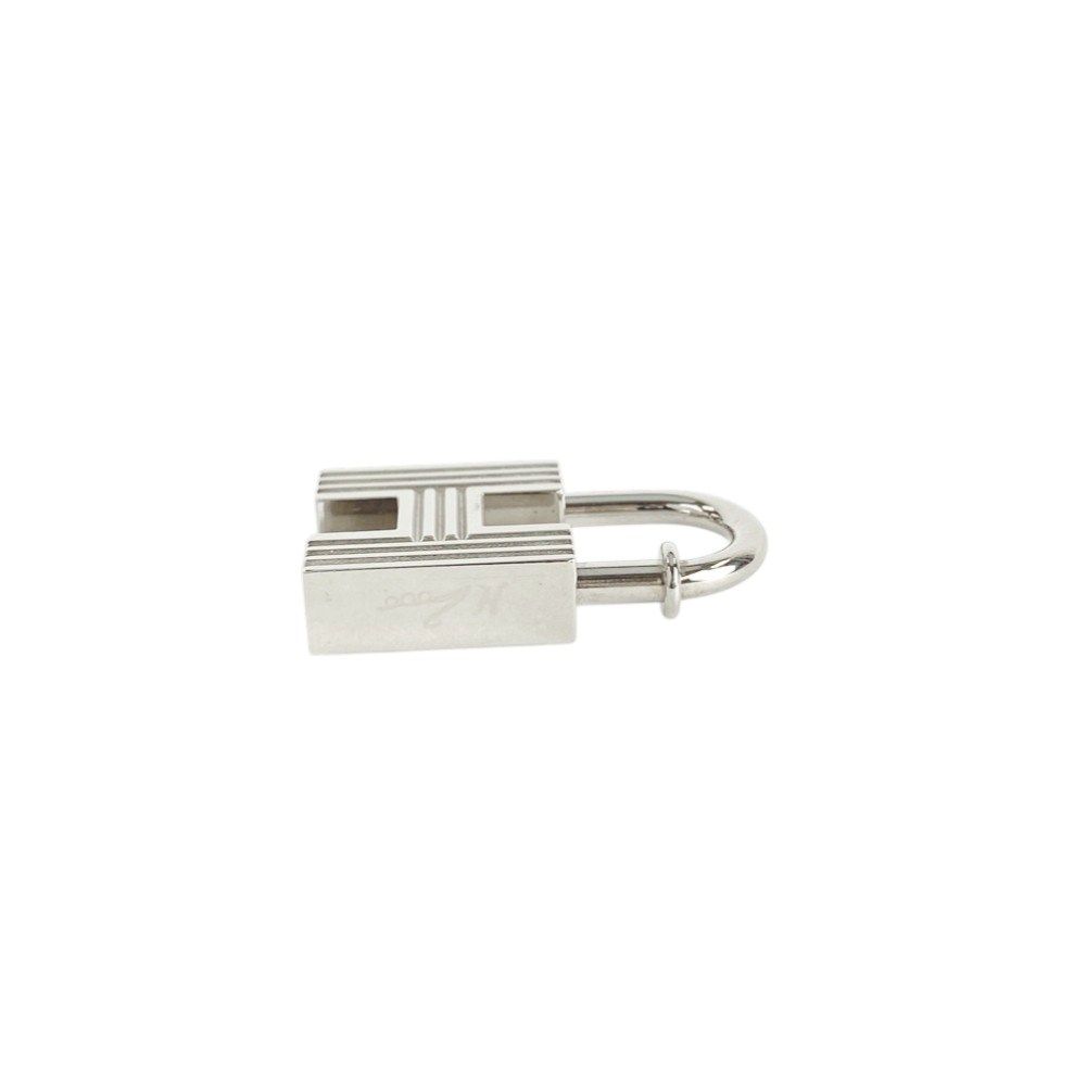 □美品□ エルメス カデナ Hロゴ SS シルバー 2000 箱 【391729】1