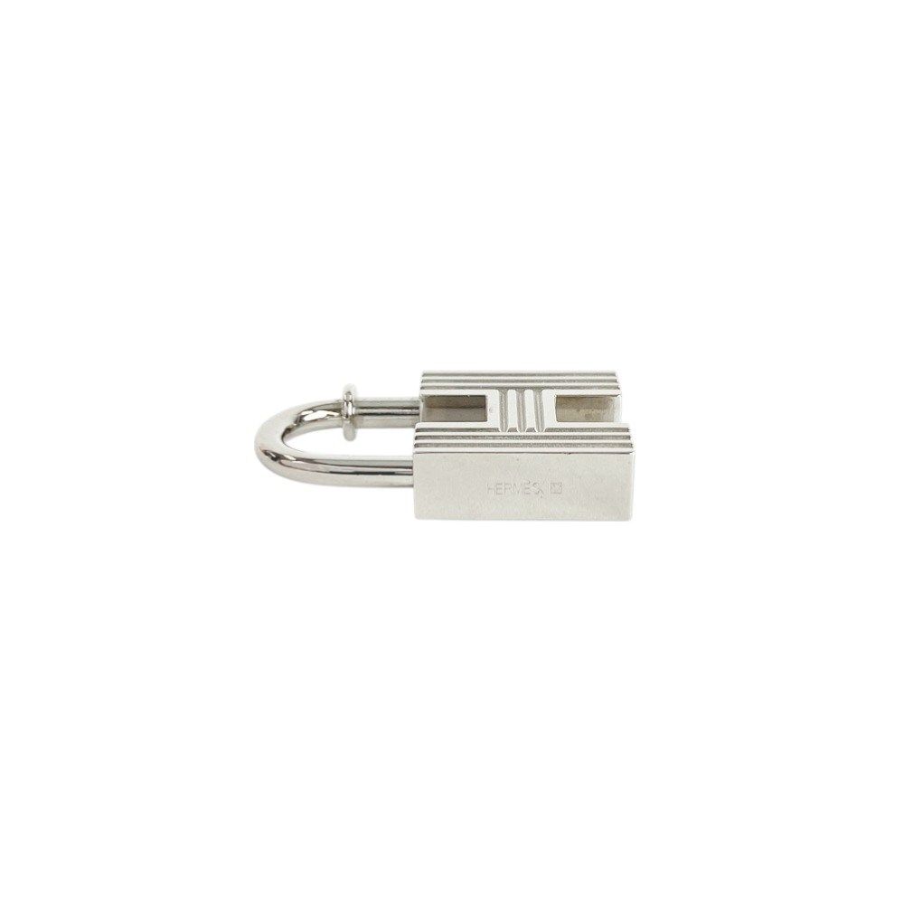 □美品□ エルメス カデナ Hロゴ SS シルバー 2000 箱 【391729】1