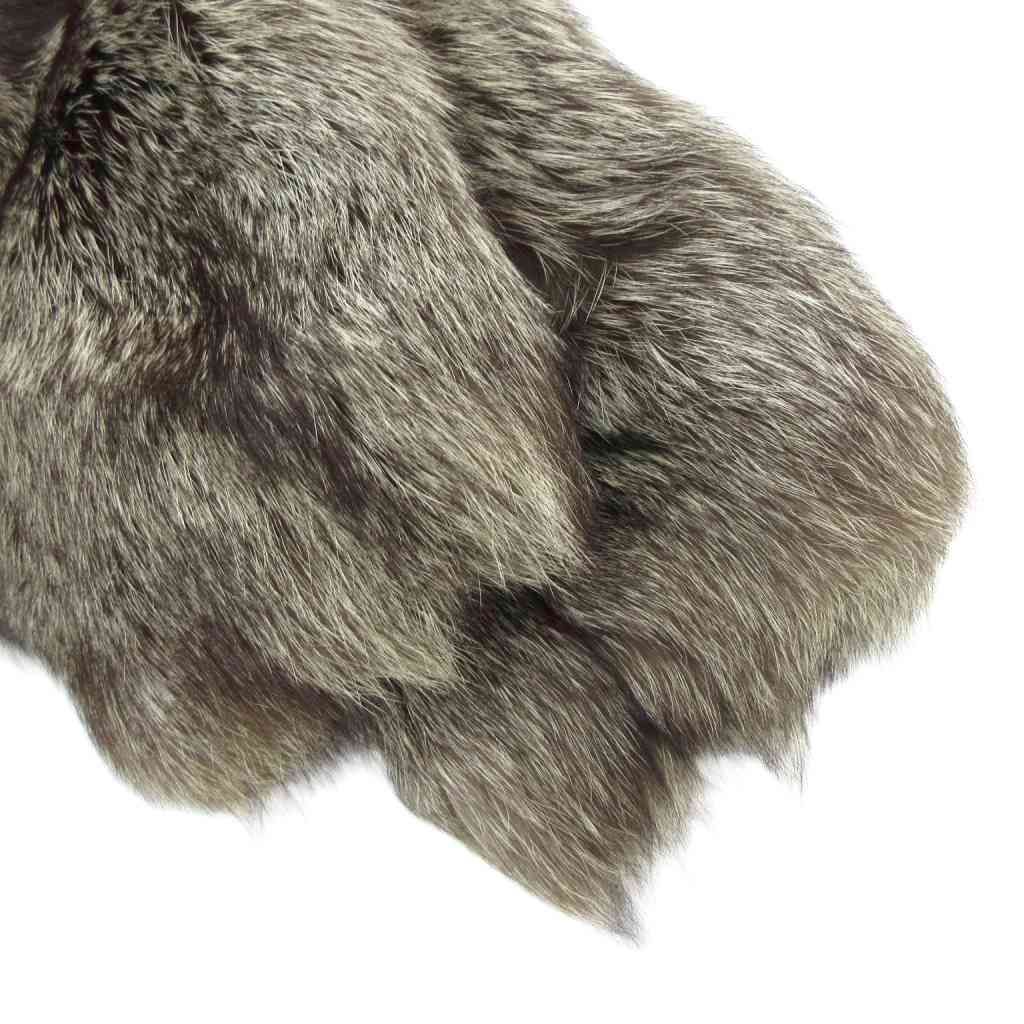 サガフォックス SAGA FOX 銀サガ ファーコート 毛皮 13 シルバー