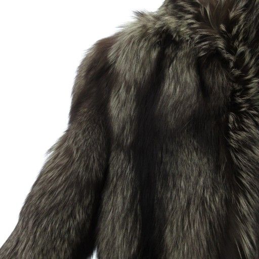 サガフォックス SAGA FOX 銀サガ ファーコート 毛皮 13 シルバー