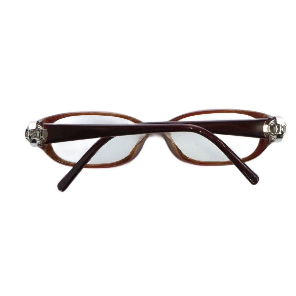 シャネル CHANEL 3112 眼鏡 めがね ココマーク スクエア 度あり 51□16